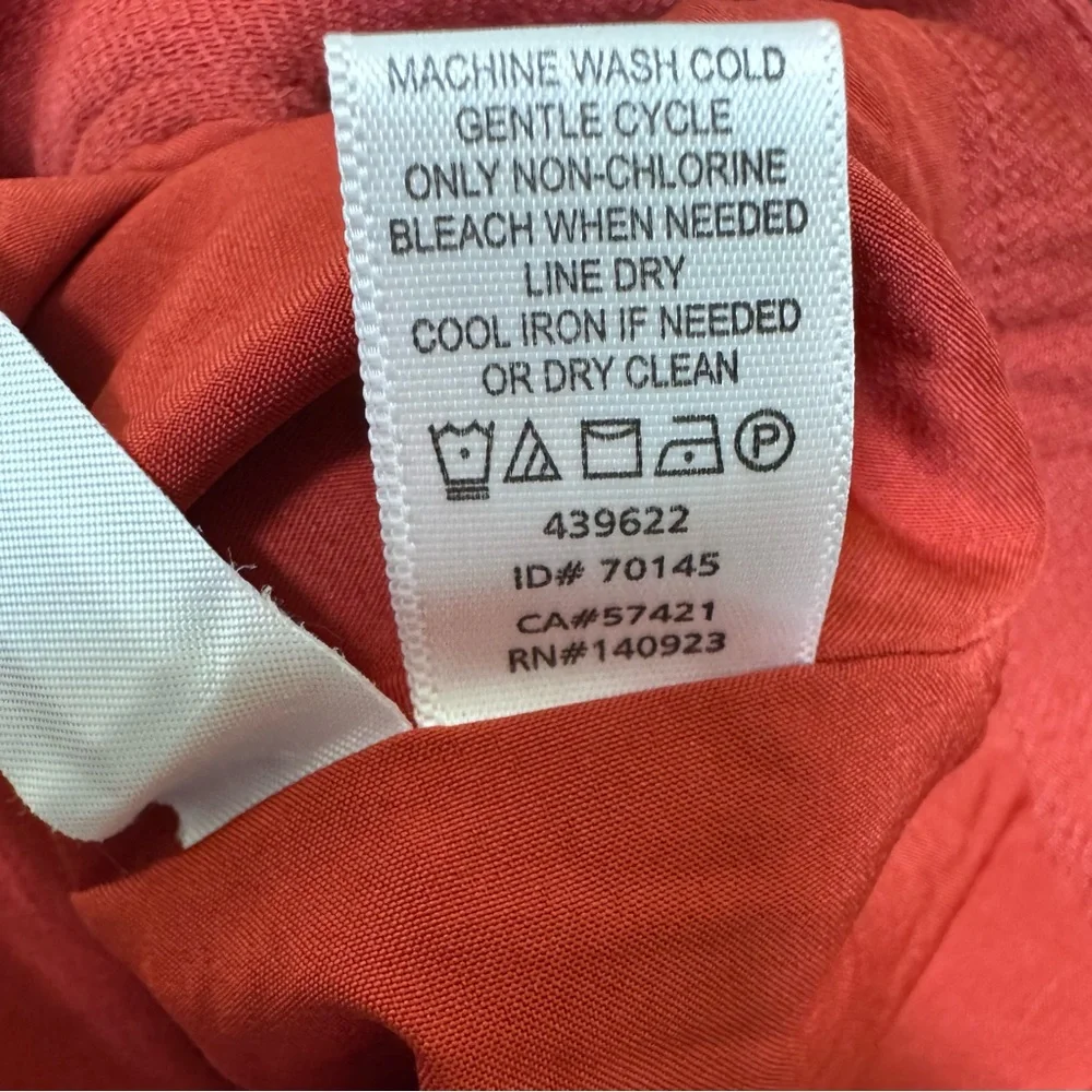 NWT LOFT Deep Red Ruffle Faux Wrap Skirt, Size 6, Burgundy, midi, flounce - Picture 11 of 15